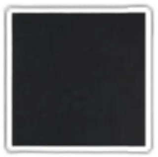 Matte black finish swatch
