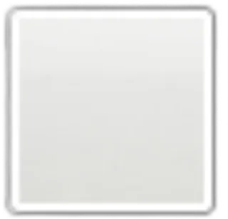 White powder-coat finish swatch