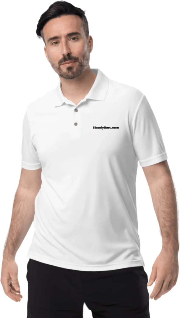 SteadyBars installer in a white company polo